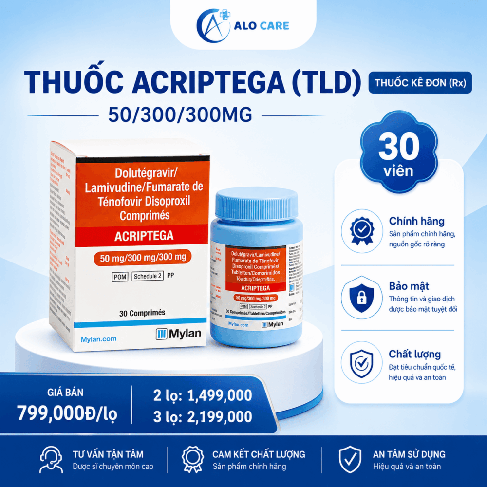 Thuốc Acriptega (TLD)
