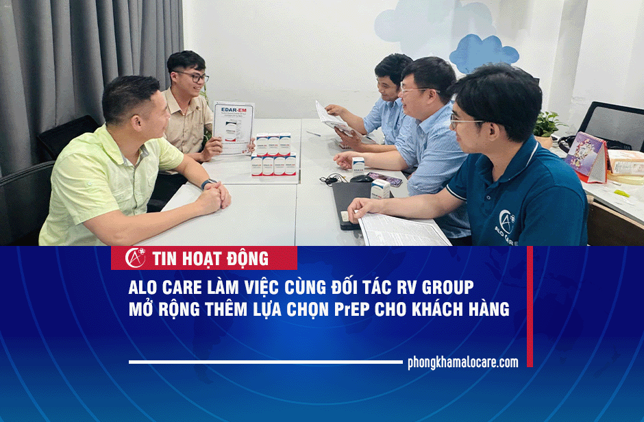 ALO CARE làm việc cùng RV Group – Ra mắt lựa chọn PrEP mới