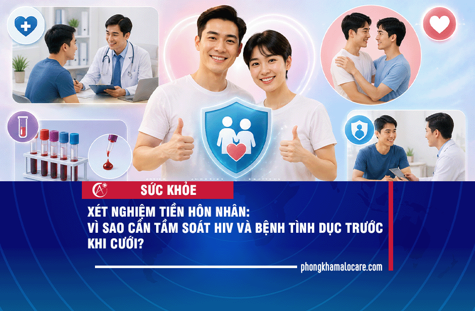 Xét nghiệm tiền hôn nhân: Vì sao cần tầm soát HIV và bệnh tình dục trước khi cưới?